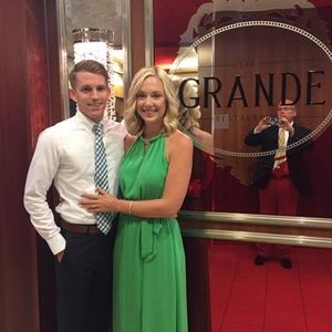 Gianni Bini Green Maxi Dress